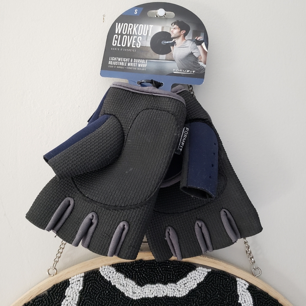 Workout gloves.